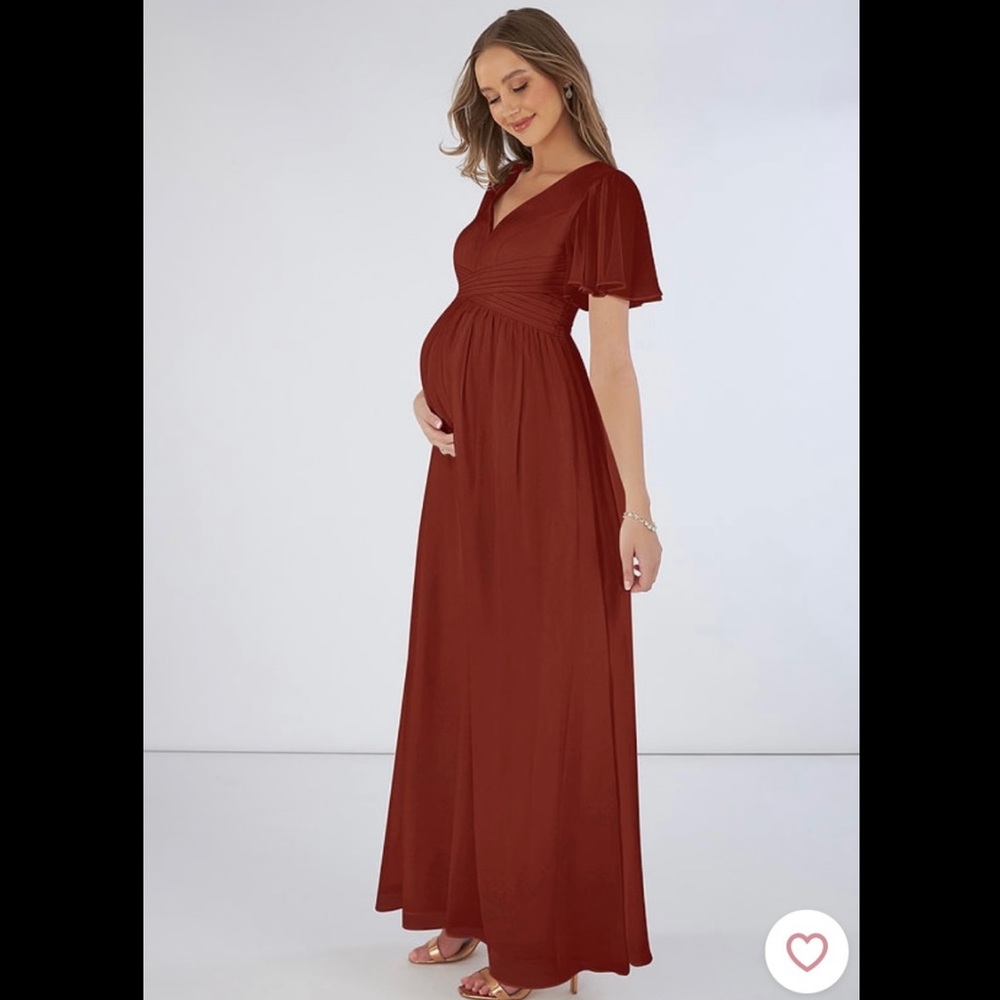 Maternity bridesmaids dress